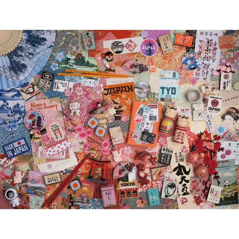 Puzzle 1500 pièces - Voyage à Tokyo