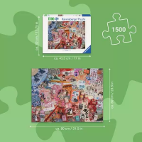 Puzzle 1500 pièces - Voyage à Tokyo