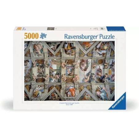 Puzzle 5000 pièces - Chapelle Sixtine