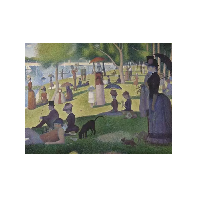 Puzzle 1500 pièces - Un dimanche après-midi à l'île de la Grande Jatte