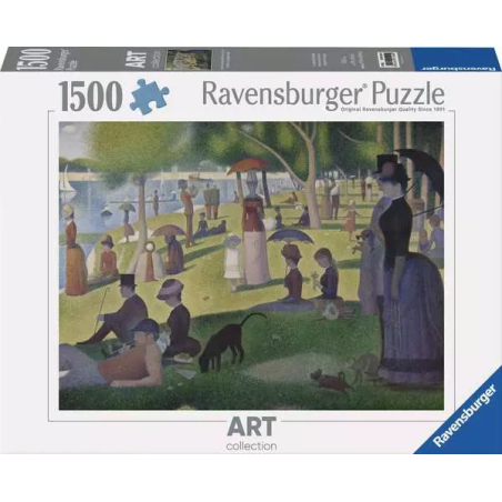 Puzzle 1500 pièces - Un dimanche après-midi à l'île de la Grande Jatte