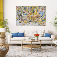 Puzzle 5000 pièces - Mickey L'Artiste