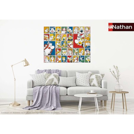 Puzzle 2000 pièces - Les portraits d'Astérix