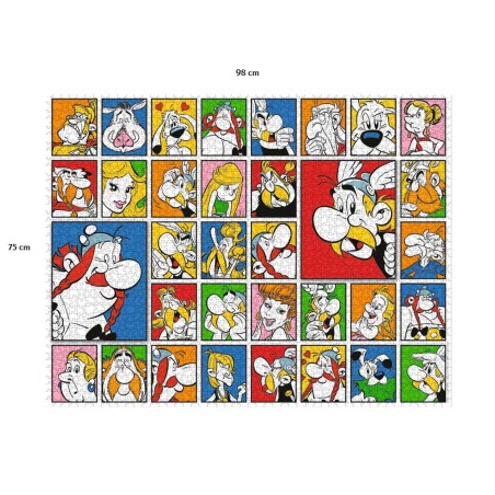 Puzzle 2000 pièces - Les portraits d'Astérix
