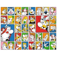 Puzzle 2000 pièces - Les portraits d'Astérix
