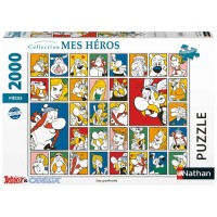 Puzzle 2000 pièces - Les portraits d'Astérix