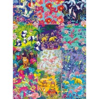 Puzzle 1000 pièces - Nature's Carnival