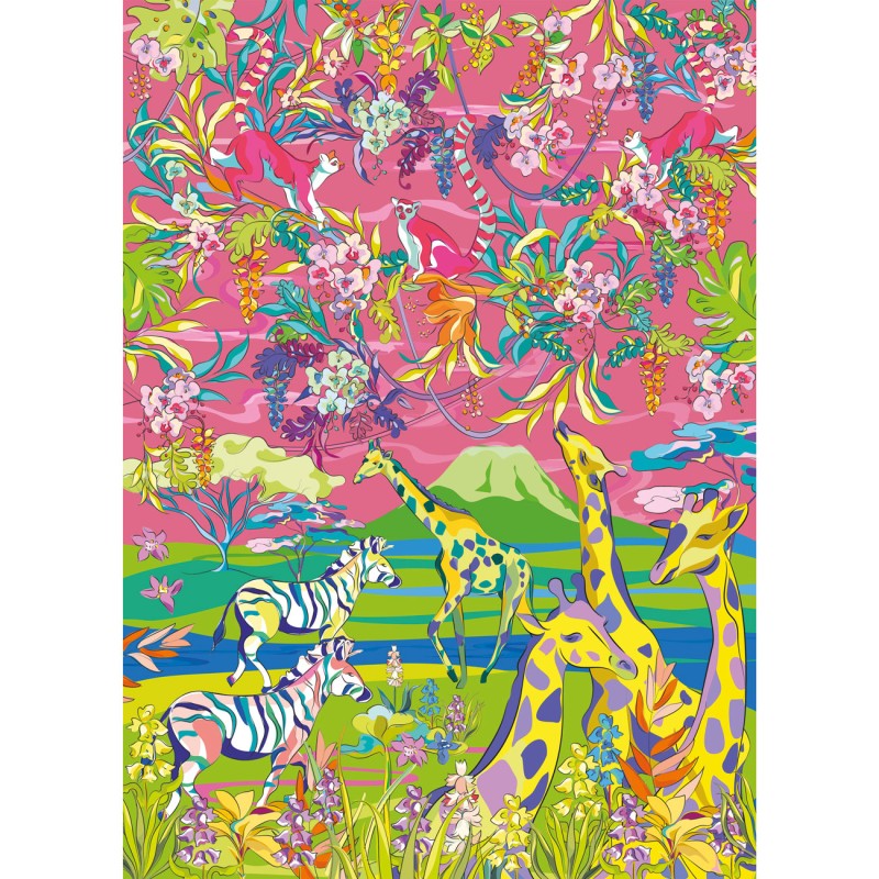 Puzzle 1000 pièces - Wild Savannah