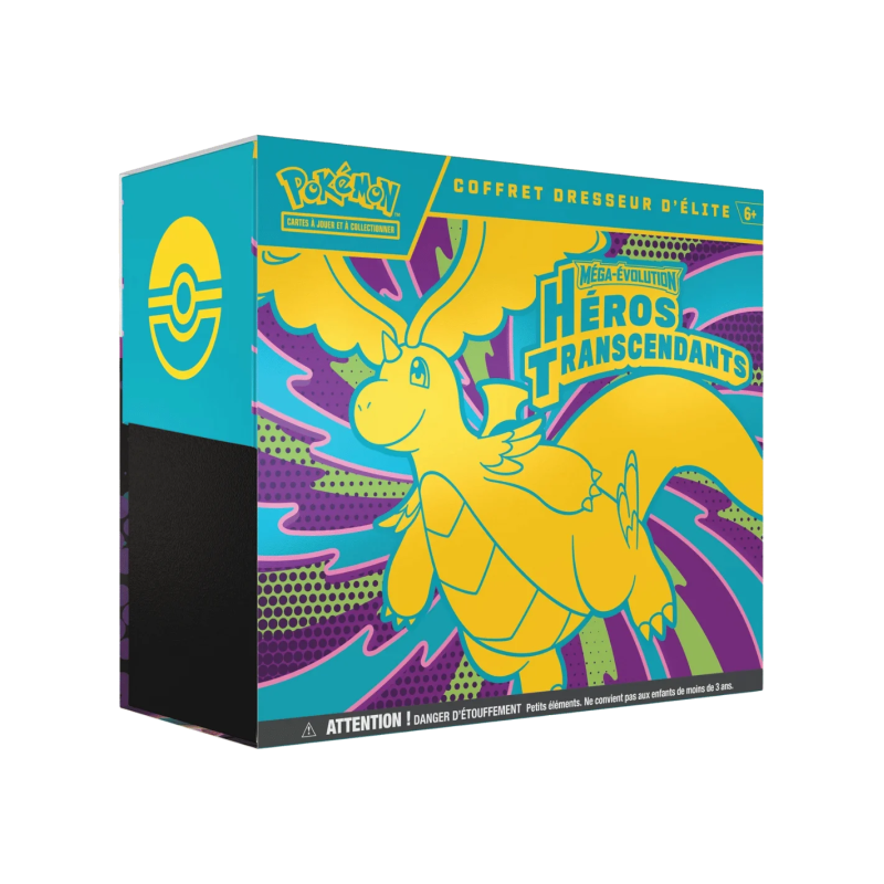 Pokémon ETB Mega Evolution 2.5 Héros Transcendants