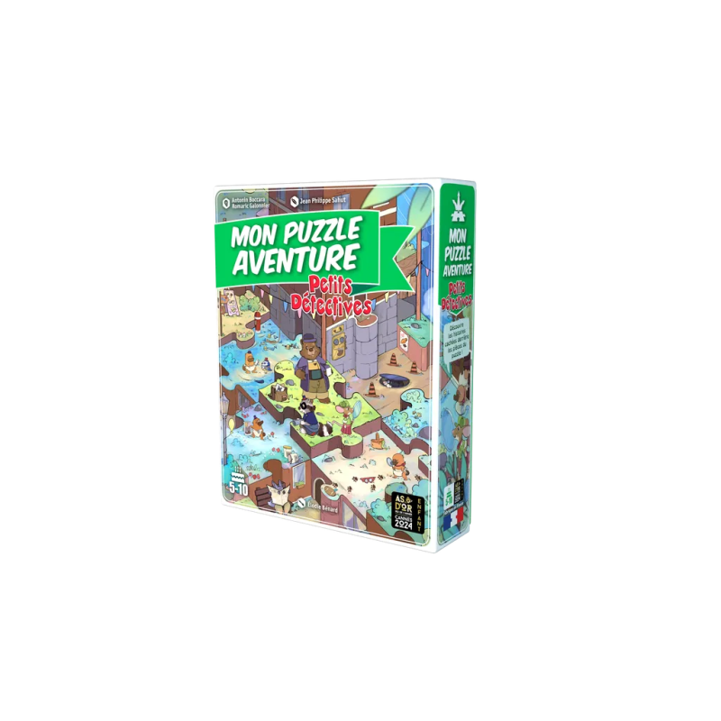 Mon Puzzle Aventure Petits Détectives