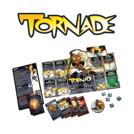 Dice Throne Marvel : Iceberg, Psylocke, Tornade et Wolverine