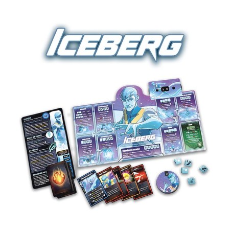 Dice Throne Marvel : Iceberg, Psylocke, Tornade et Wolverine