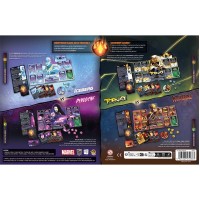 Dice Throne Marvel : Iceberg, Psylocke, Tornade et Wolverine