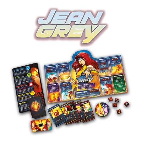 Dice Throne Marvel - Cyclope, Gambit, Malicia et Jean Grey