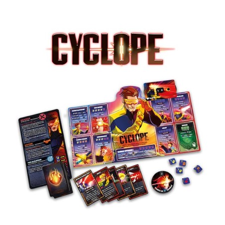 Dice Throne Marvel - Cyclope, Gambit, Malicia et Jean Grey