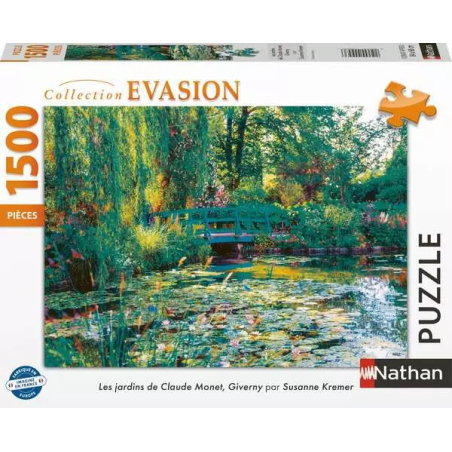 Puzzle 1500 pièces - Les jardins de Monet