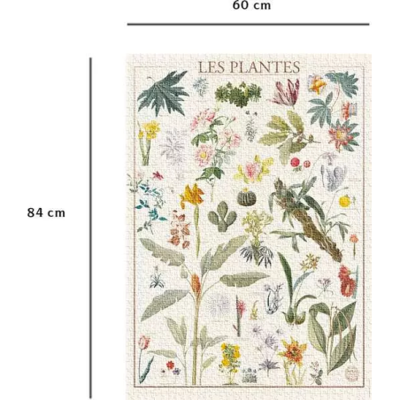 Puzzle 1500 pièces - Les plantes