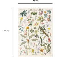 Puzzle 1500 pièces - Les plantes