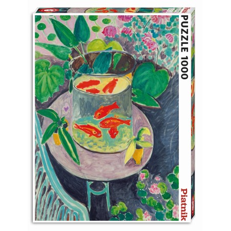Puzzle 1000 pièces - Poissons Rouges de Matisse