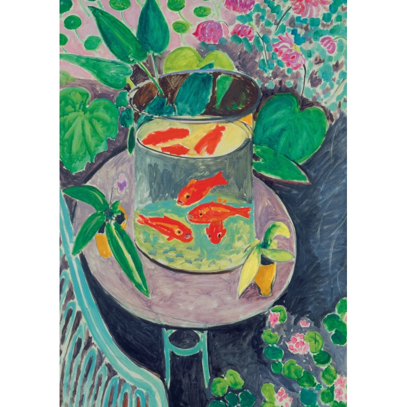 Puzzle 1000 pièces - Poissons Rouges de Matisse