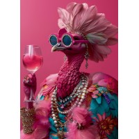 Puzzle 1000 pièces - Flamant Rose