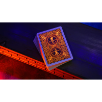 Cartes Bicycle Neon Solar Orange