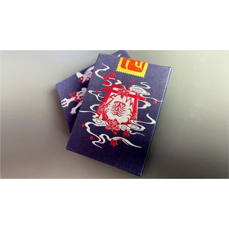 Cartes Sumi Kitsune Red