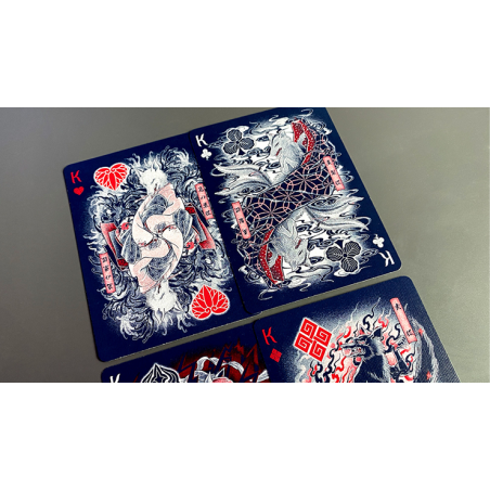 Cartes Sumi Kitsune Red