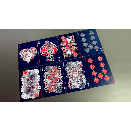Cartes Sumi Kitsune Red