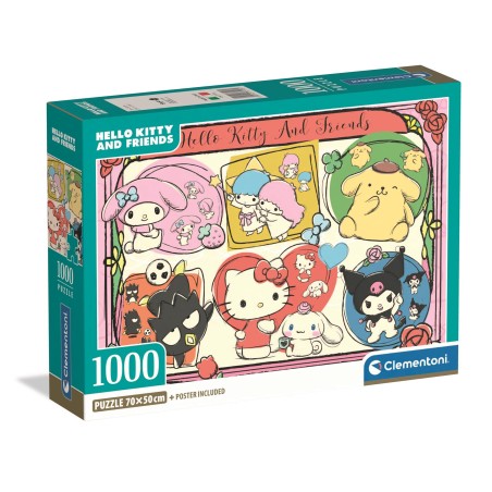Puzzle 1000 pièces - Hello Kitty & Friends