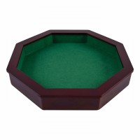 Piste de Dés Octogonale Bois 38cm