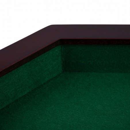 Piste de Dés Octogonale Bois 38cm