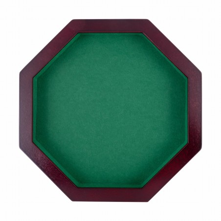 Piste de Dés Octogonale Bois 38cm