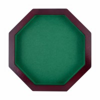 Piste de Dés Octogonale Bois 38cm