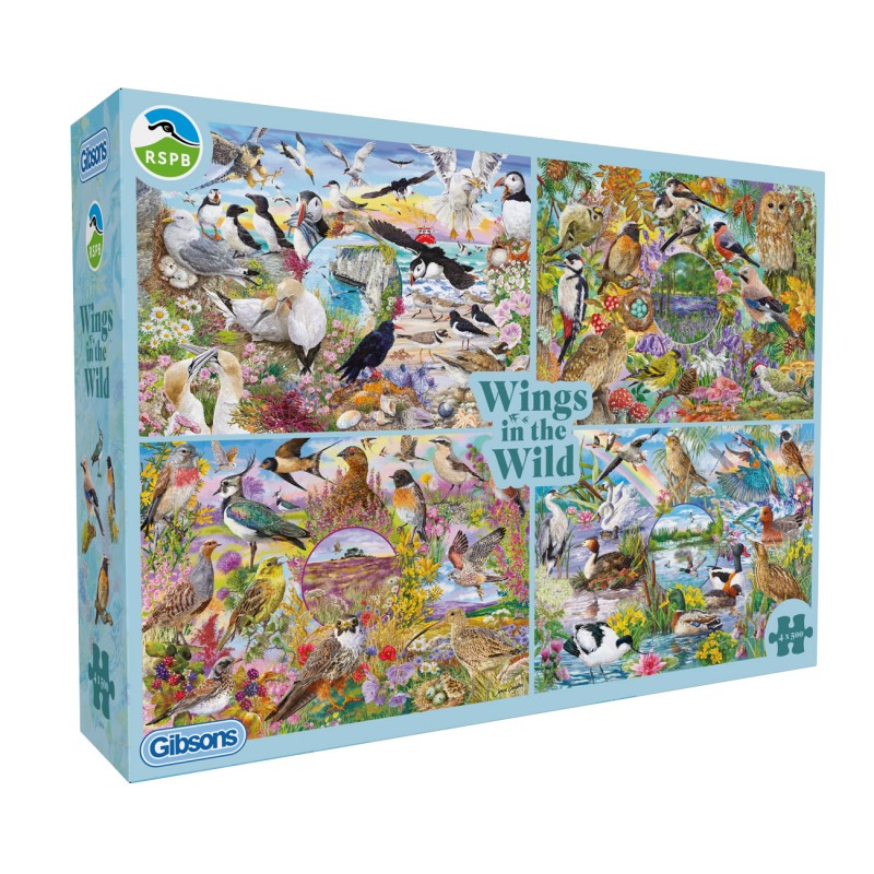 Puzzles 500 pièces - Wings in the Wild