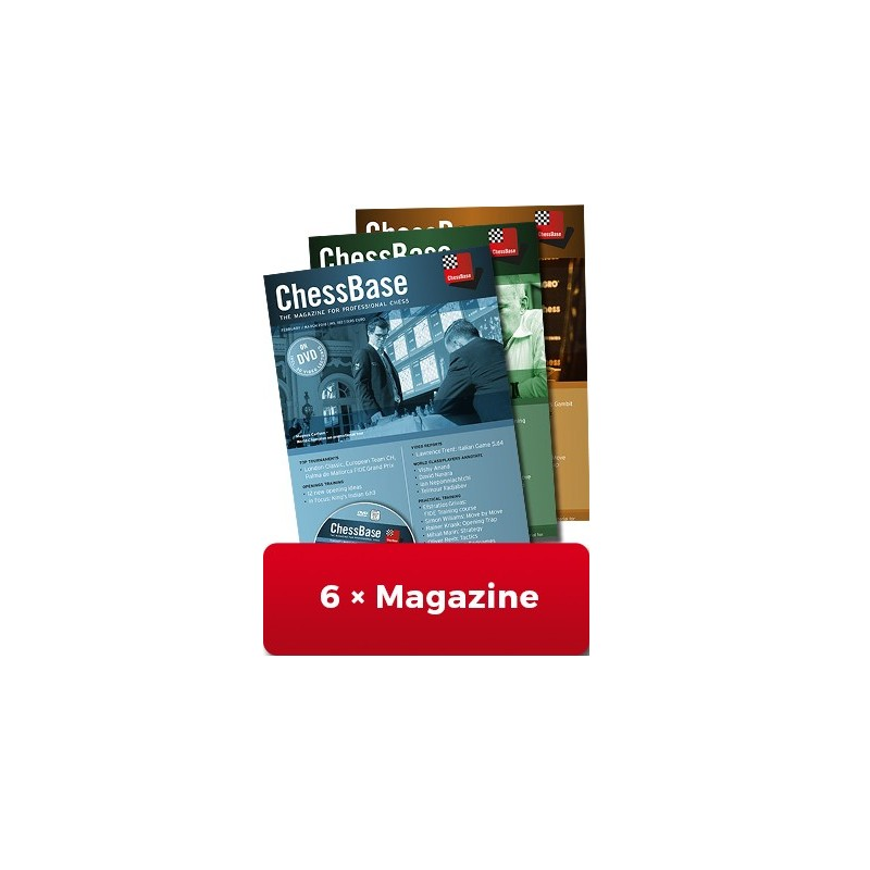 Abonnement Annuel Chessbase Magazine (Téléchargement)