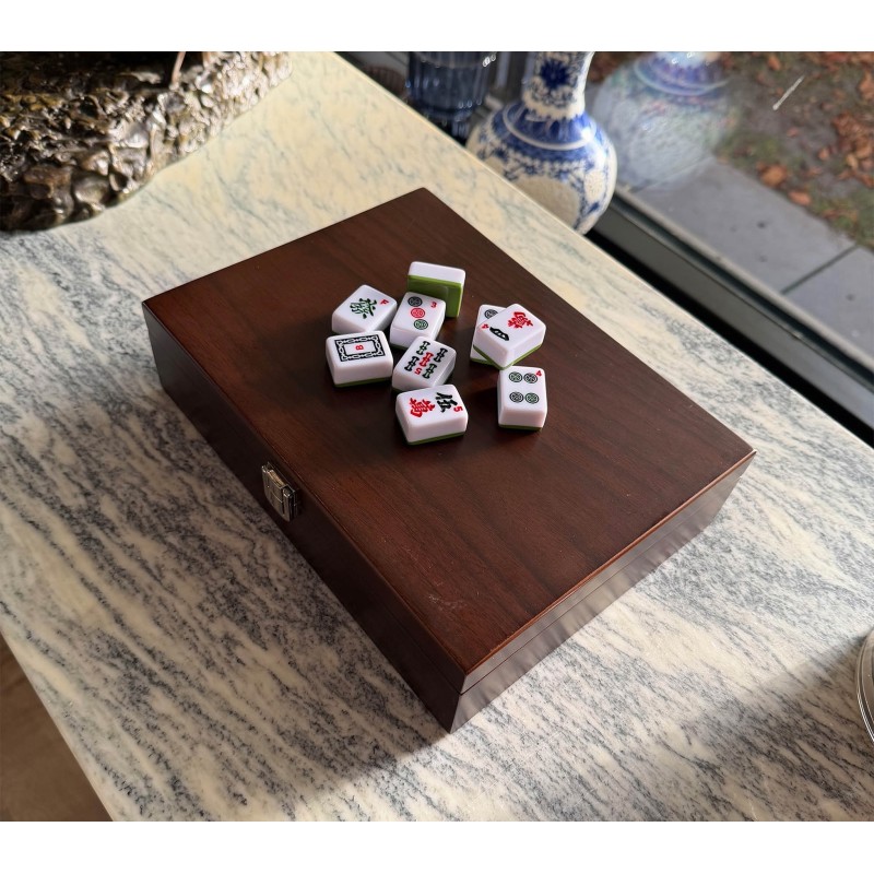 YARNOW Indicateur De Vent En Bois Pour Mahjong – Accessoire De Jeu Élégant Et Durable – Bois De Rose – Pour Joueurs Pro Et Occasionnels