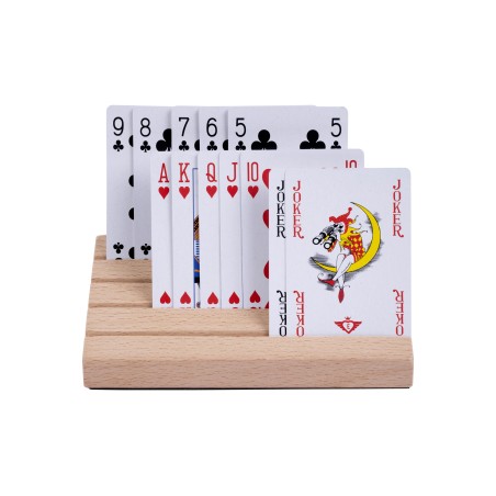 Porte-Cartes Bois Massif x2