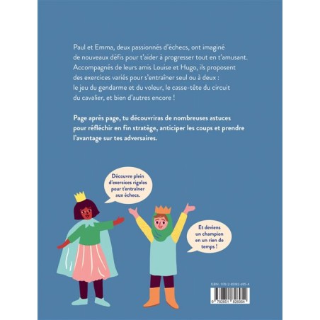 J'apprends à jouer aux échecs : Cahier d'activités