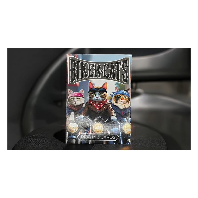Cartes Bicycle Biker Cats