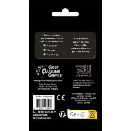 Compile - Boosters d'Extension : Emotions