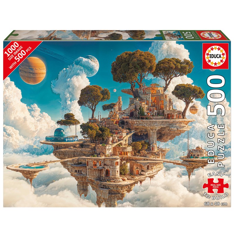Puzzle 500 pièces - Royaume des Nuages