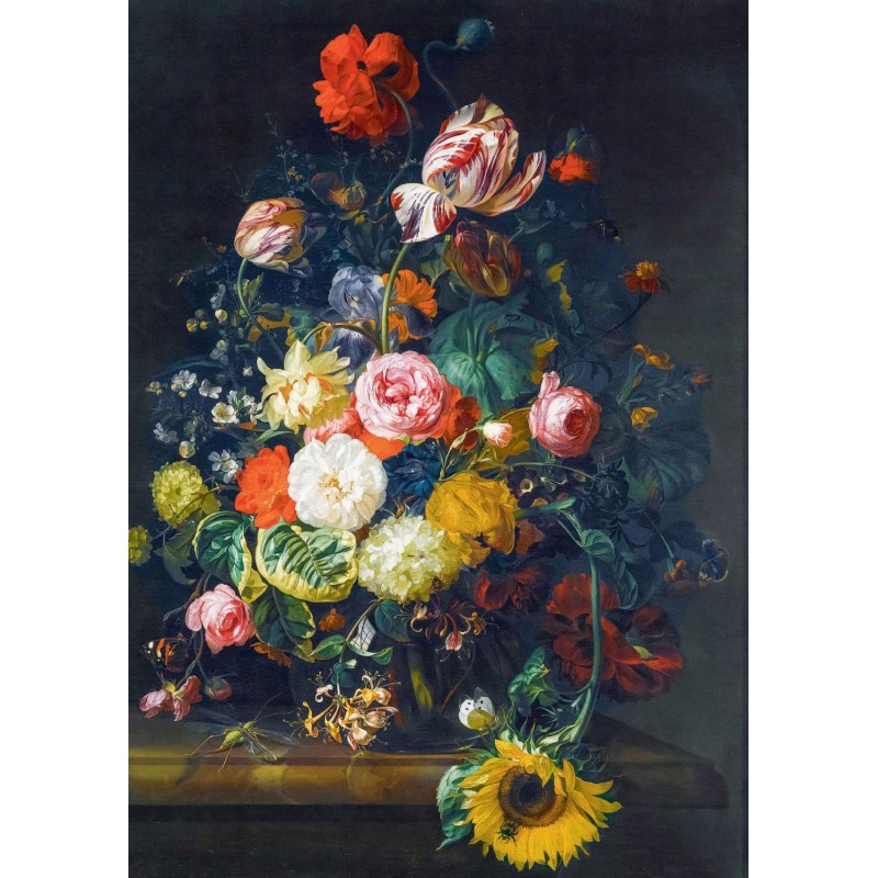 Puzzle 1000 pièces - Bouquet de Ruysch
