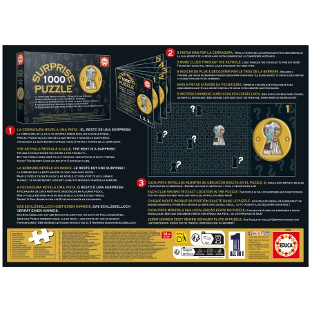 Puzzle 1000 pièces - Chevaliers de la Table Ronde - Collection Surprise