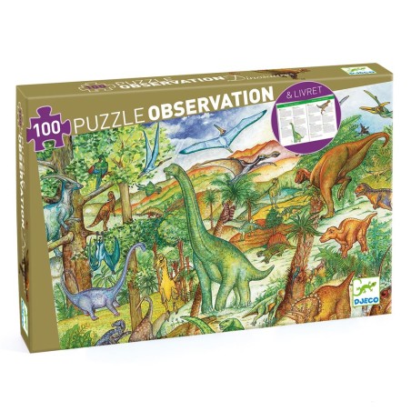 Puzzle 100 pièces - Dinosaures