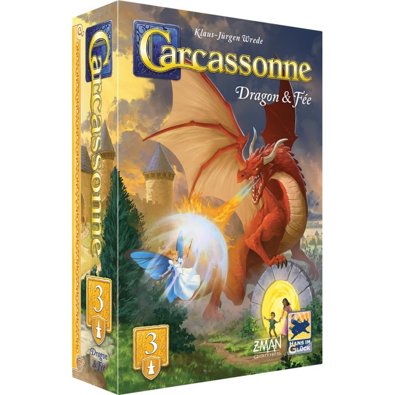 Carcassonne : Dragon et Fée - Extension 3