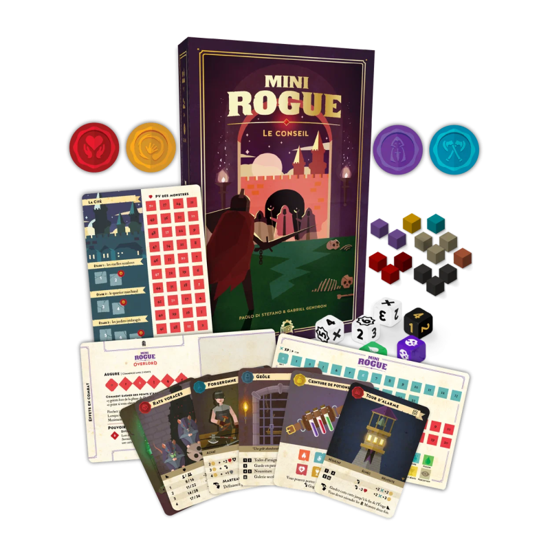 Mini Rogue Saison 2 : Le Conseil - Jeu de Société - Boutique Variantes ...