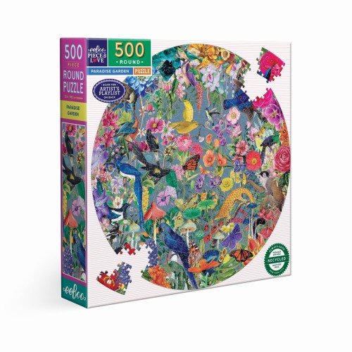 Puzzle Rond 500 pièces -...