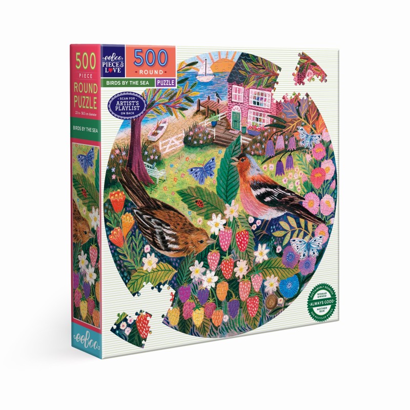 Puzzle 500 pièces - Birds by the Sea