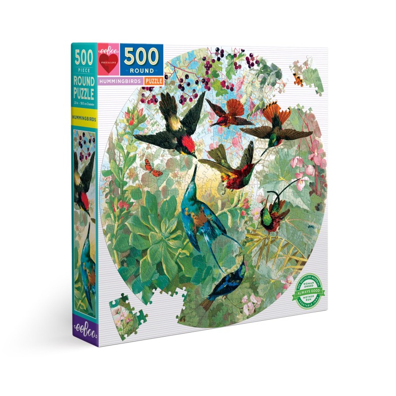 Puzzle 500 pièces - Hummingbirds